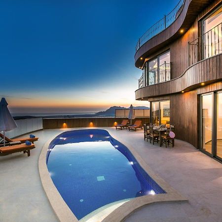 Uzumlu  Villa 5 Sleeps 6 Isolated Pool See And Montain View-Villa Kartal Yuvasi מראה חיצוני תמונה